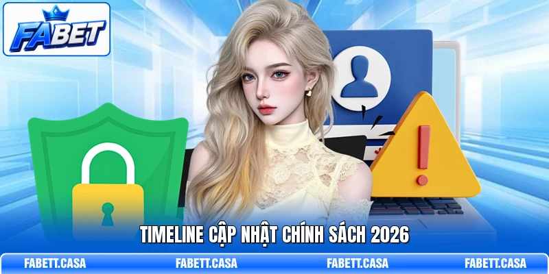 Timeline cập nhật chính sách 2026